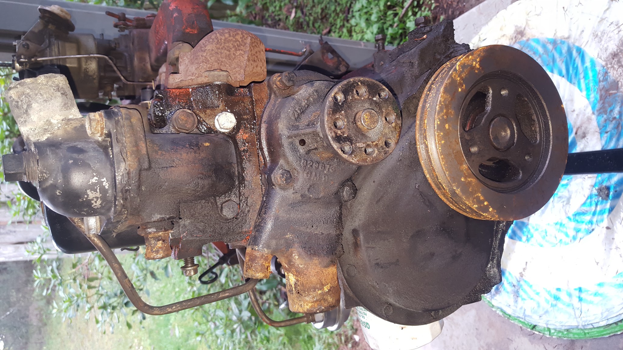 Oily sludge build up