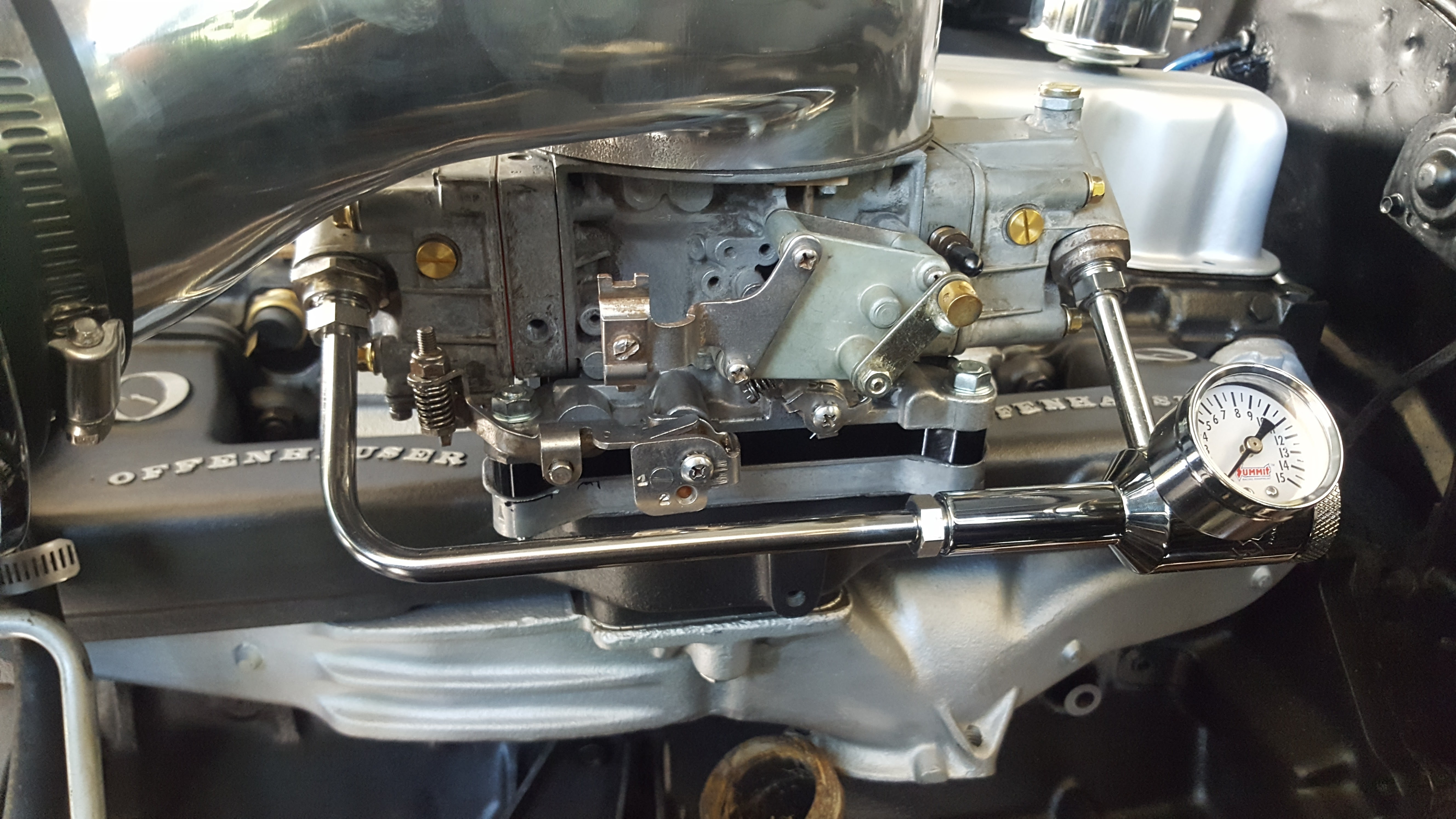 Final manifold stack