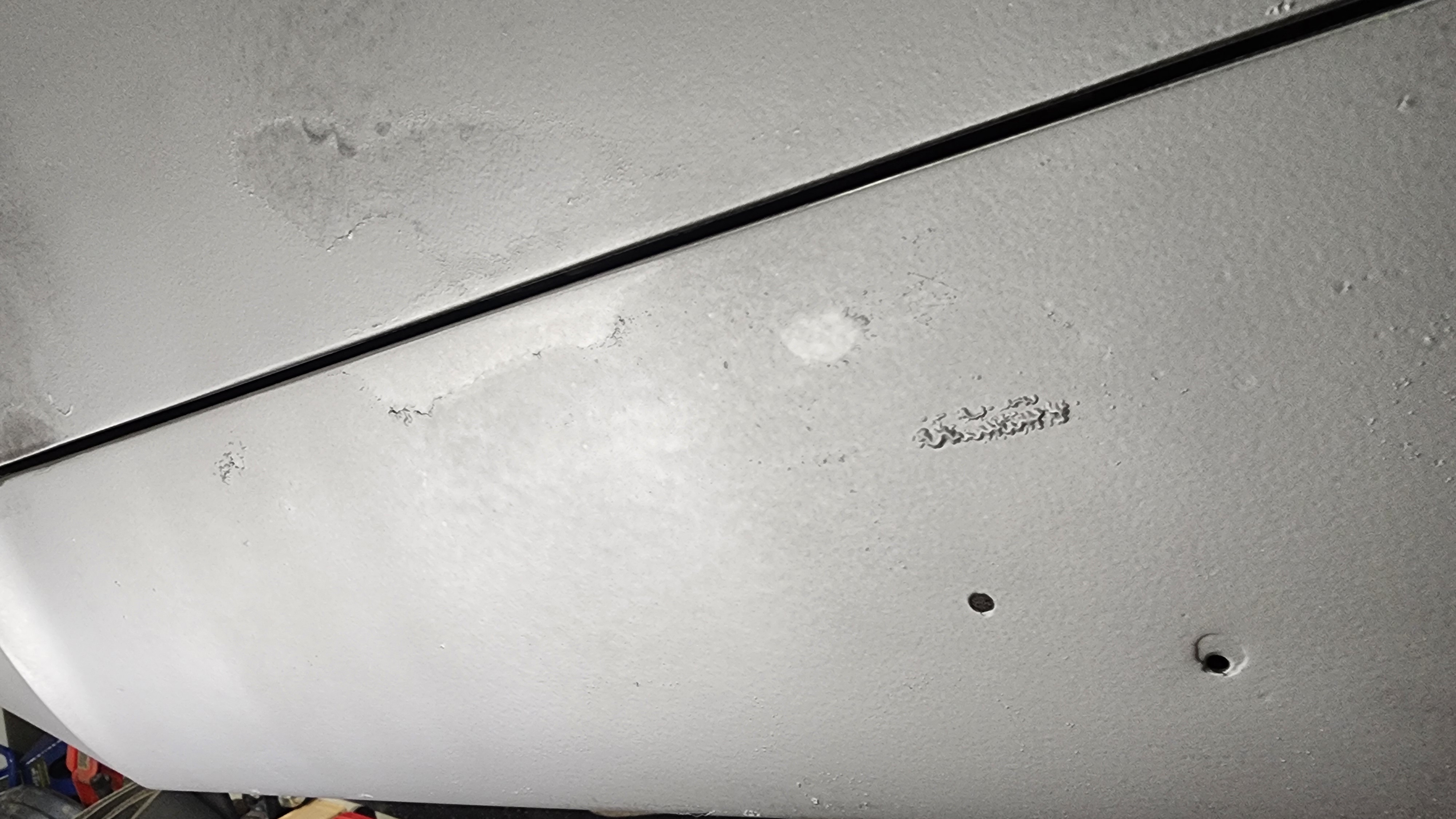 Primer wrinkling failure