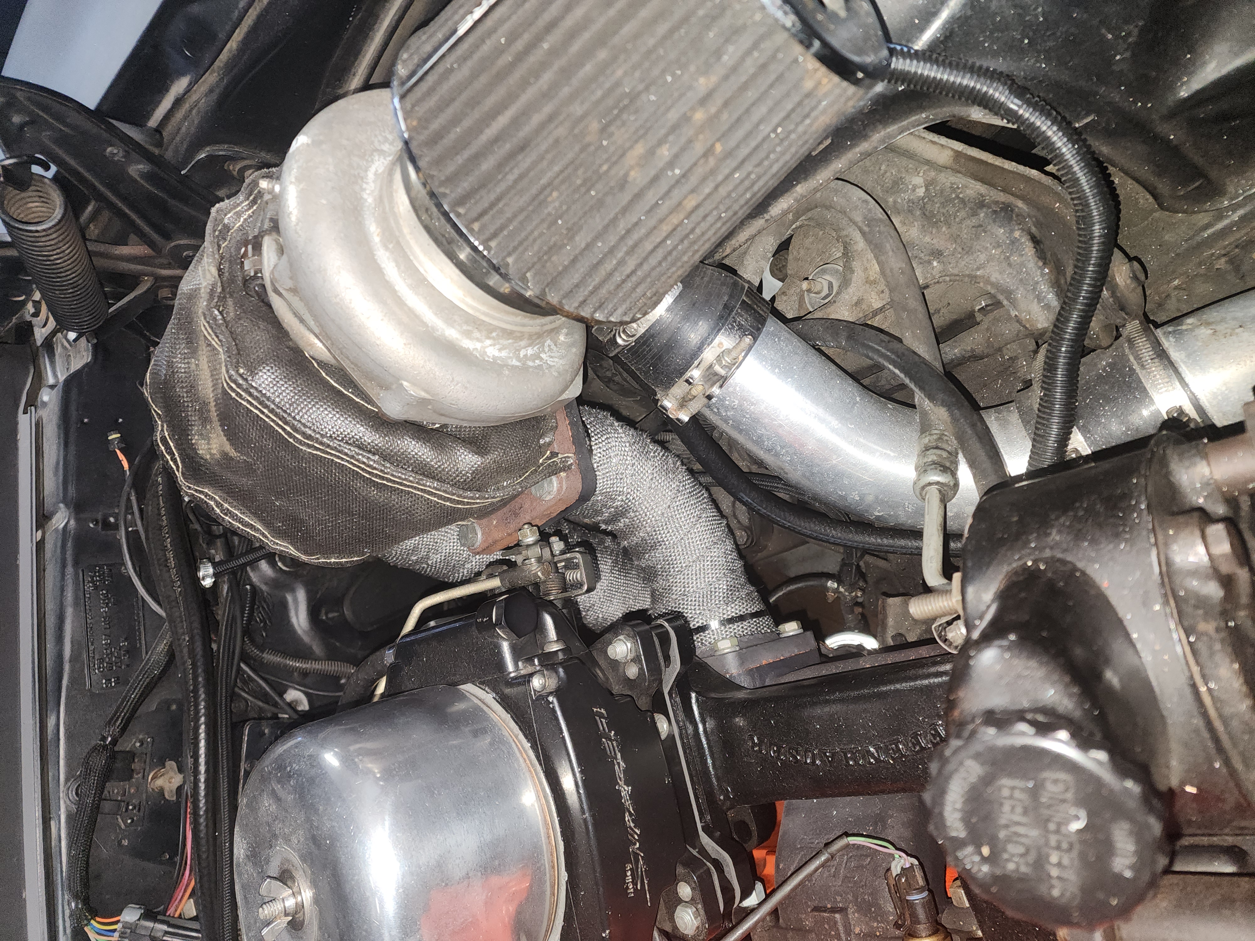 Brake master cylinder clearance