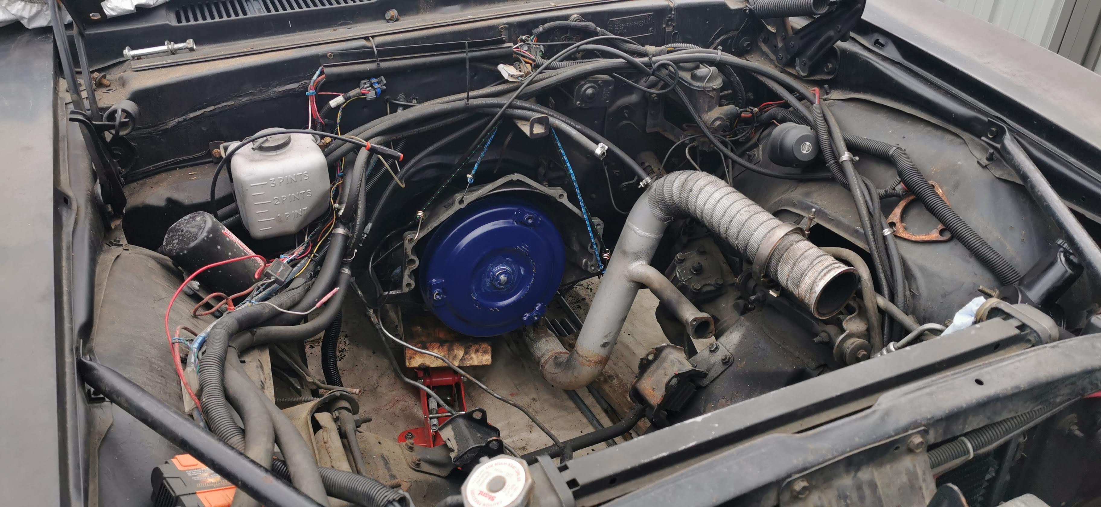 700R4 and B&M Converter