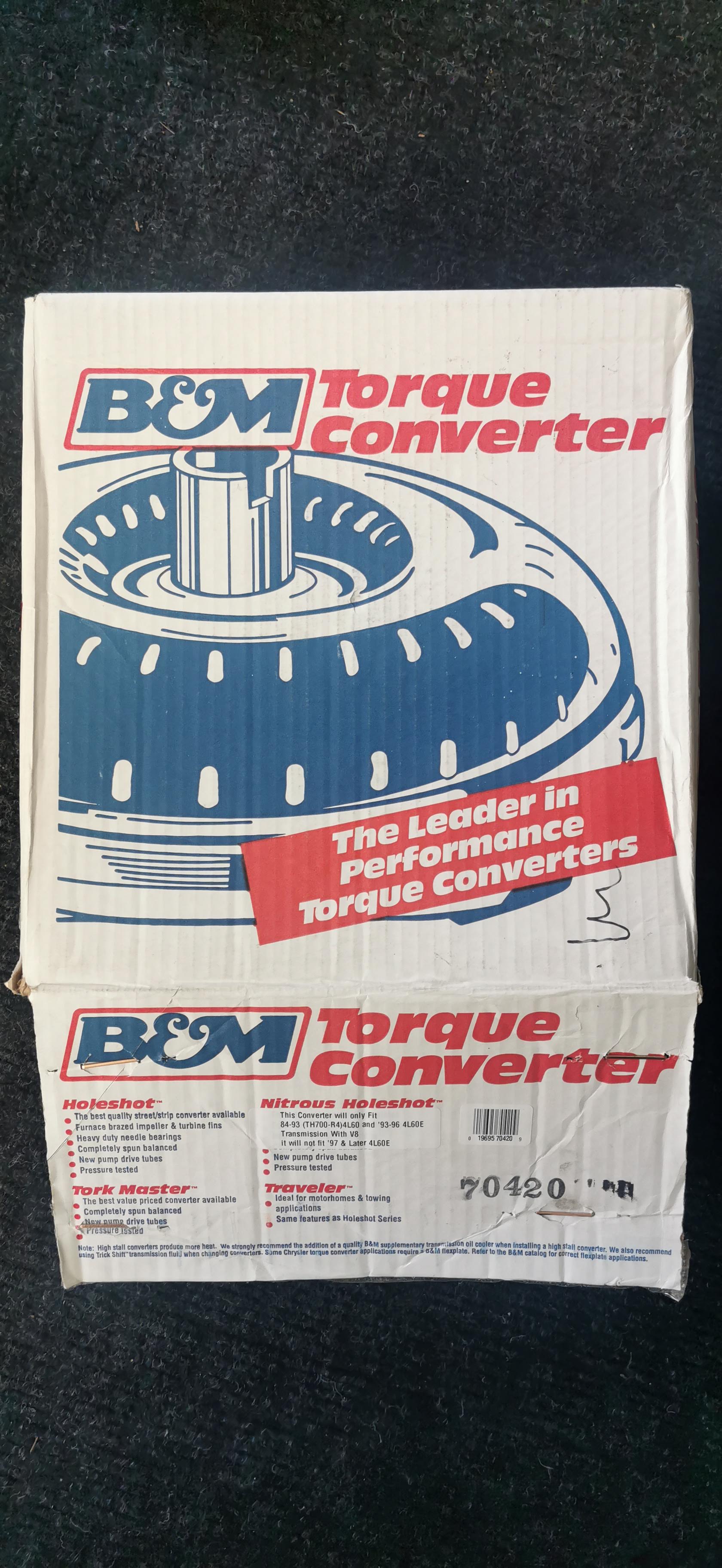 B&M Torque Converter Box